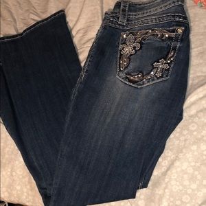 MissMe Jeans! Boot cut size 29.